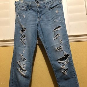 Flying Monkey Women's Denim Ripped Jeans